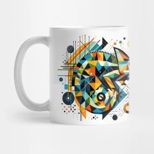 Abstract Animal Chameleon 1 Mug